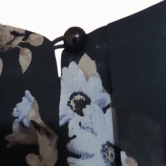 Timing Women's Size Large Cold Shoulder Flower Dress Country Bodycon - Picture 6 of 8